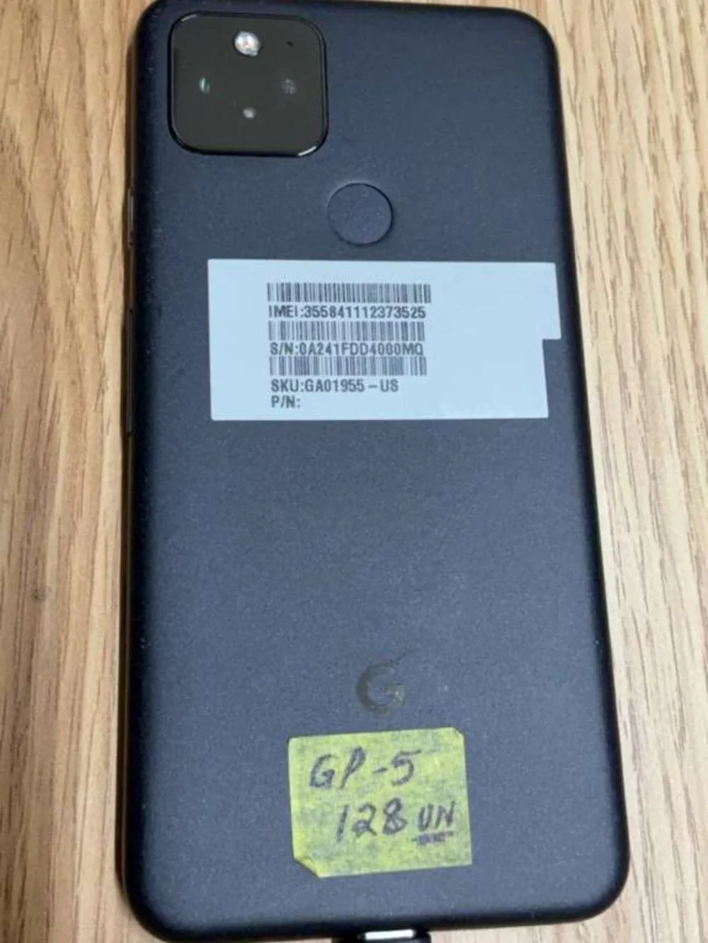 Title: Google Pixel 5 128GB Unlocked 5G Smartphone Black Android 14